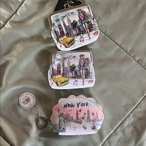 New York City Themed Coin Purses